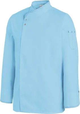 Produktbild von Leiber  Kochjacke Farbe türkis Größe 52, 12/2444/76
