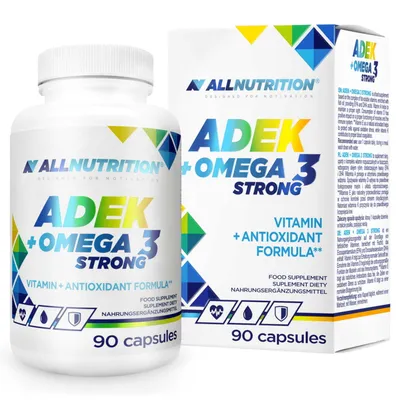 Produktbild von Allnutrition ADEK + Omega 3 Strong 90 Kapseln