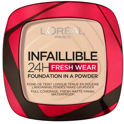 Immagine prodotto di L'Oreal Paris Infaillible 24H Fresh Wear Trucco compatto opacizzante tonalità 20 Avorio 9g
