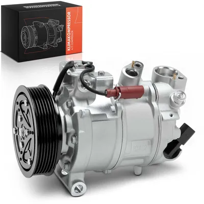 Produktbild von Frankberg 1x Klimakompressor für VW Golf Polo Passat Audi A3 A1 Q2 Q3 Seat Skoda