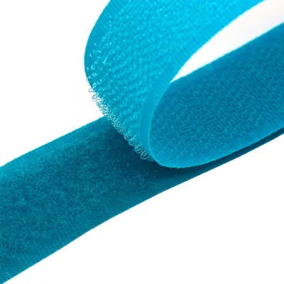4m Klettband zum Nähen blau 643