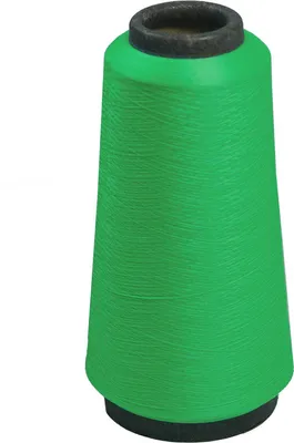 5000m elastisches Garn für Overlockmaschinen Polyestergarn, grün