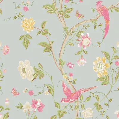 Produktbild von Vliestapete 113392 Laura Ashley Summer Palace Grün