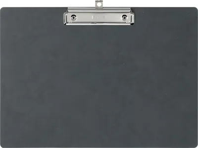 Image de PAGNA Klemmbrett A4 quer Hartpappe schwarz