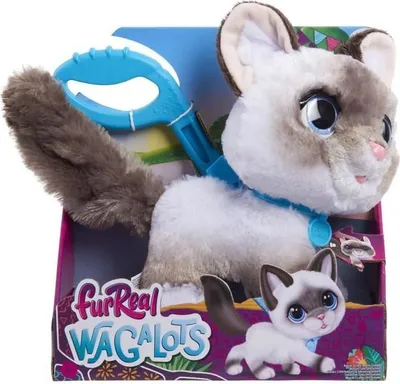 Produktbild von Interaktives Spielzeug FurReal Friends Chaton Grand Marcheur, 23 cm, Interaktives Tier mit Leine