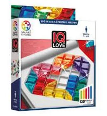 Immagine prodotto di IQ Love gioco di logica con 120 sfide (edizione in lingua rumena)