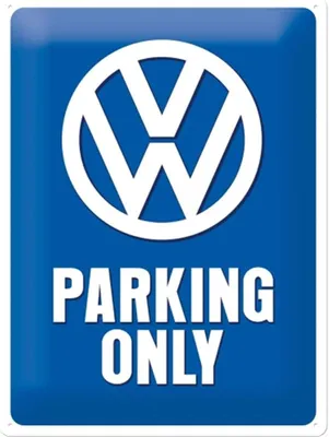 Produktbild von Nostalgic-Art - Blechschild 30 x 40 cm - Volkswagen - VW Parking Only