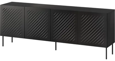 Productafbeelding van Kommode CASSIE 200, zwart, mat