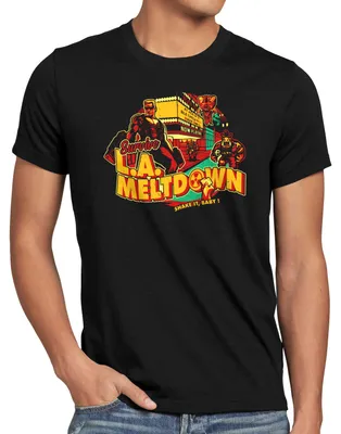 Produktbild von style3 L.A. Meltdown Herren T-Shirt