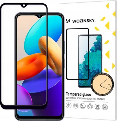 Produktbild von Wozinsky Vollbildschirm gehärtetes Glas mit Rahmen schwarz für Vivo Y35 / Y22