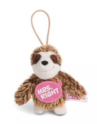 Produktbild von Schlüsselanhänger Faultier Mrs. Right 8 cm