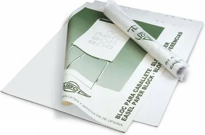 Produktbild von Zeichenblock Faibo Weiß 50 Blatt