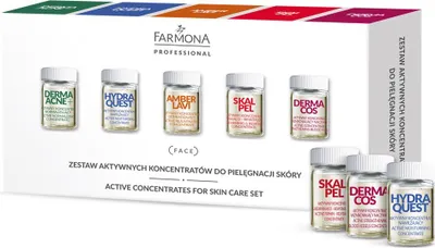 Zdjęcie produktu dla Farmona zestaw aktywnych koncentrat?w do piel?gnacji sk?ry 10 x 5 ml
