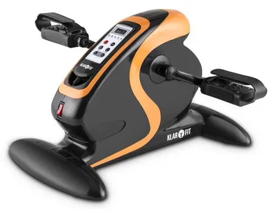 Obrázok produktu pre klarfit Cycloony Mini Bike, mini rotoped, pohybový trenažér, motor, 120 kg, diaľkové ovládanie