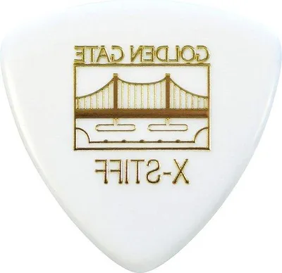 Produktbild von Gitarrenpicks Dreieckige Form - 15 mm Dicke - Weiß