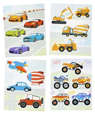 Produktbild von Fensteraufkleber Sticker BOO Cars 18 Stück