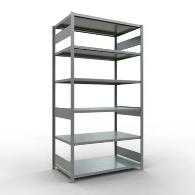 Produktbild von Stecksystem Grundregal - 2500x1300x800 mm, Typ 250 kg