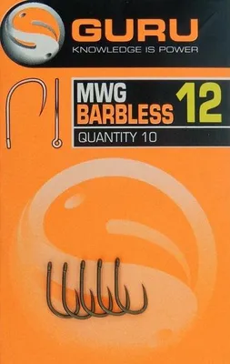 Zdjęcie produktu dla Guru Tackle Hook MWG Hook (Barbless/Eyed) 12
