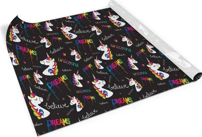 Produktbild von Einhörner regenbogen – PVC Klebefolie für Möbel – Möbelrenovierungsfolie – Möbelfolie selbstklebend – Küche – Schränke – Möbeldekorfolie – 100x50 cm