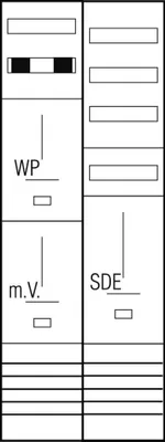 Produktbild von ABN Komplett-Zählerplatz Z29E924N