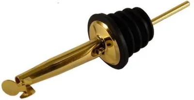 Zdjęcie produktu dla Go Go Gadget – Elegancki dozownik – butelka, wino, koktajl, oliwa z oliwek, whisky – zestaw 4 sztuk – kolor złoty