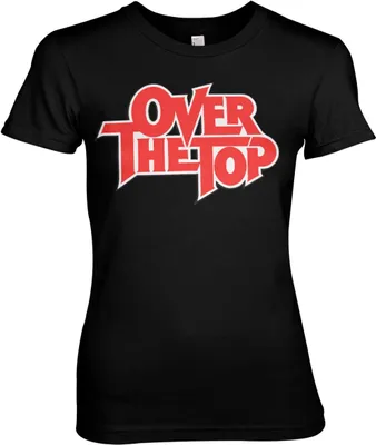 Produktbild von Over The Top Logo Girly Tee - Medium - Black