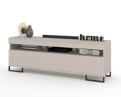 Produktbild von Modern TV-Lowboard Fernsehschrank PLAY STEHEND Cashmere/Cashmere 100cm