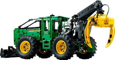 Produktbild von LEGO Technic John Deere 948L-II Skidder Set, großes 1.492-teiliges Baufahrzeug-Spielzeug mit pneumatischen Funktionen und 4-Rad-Antrieb, Modellbaukasten für Technikbegeisterte, Geschenkidee 42157