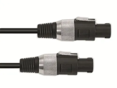 Obrázek produktu pro Reproduktorový kabel OMNITRONIC 10 m, samec-samec, 2x1,5, černý