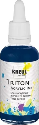 Produktbild von KREUL Triton Acrylic Ink Dunkelblau 40 ml