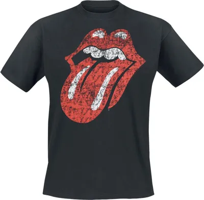 Produktbild von The Rolling Stones T-Shirt Herren Classic Tongue - Heavyweight schwarz L