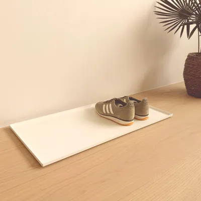 Produktbild von MyWIRE Schuhabtropfschale "Liora" - weiß