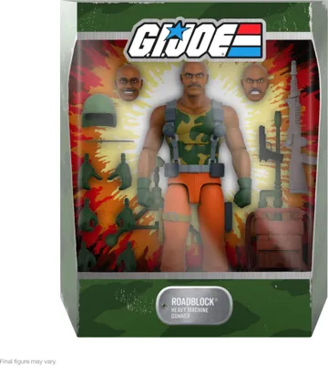 Produktbild von GI Joe Ultimates Actionfigur Wave 5 Roadblock 20 cm