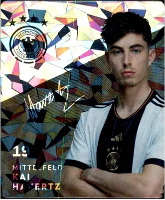 Zdjęcie produktu dla GLITZER karta 19 - Kai Havertz - Mistrzostwa Świata 2022 REWE
