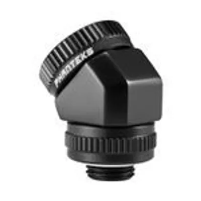 Produktbild von PHANTEKS Glacier Rotary Anschluss 45 Grad G1/4 Zoll AG auf 16mm AD Hardtube - drehbar, schwarz