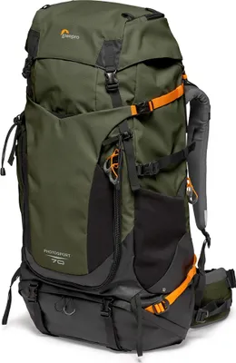 Produktbild von Lowepro PhotoSport PRO, Rucksack, Jede Marke, Schultergurt, Schwarz, Grün, Orange