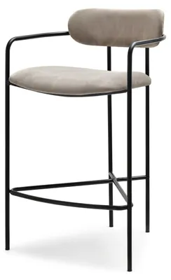 Produktbild von Barhocker SVEA - beige / schwarz