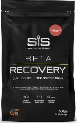 Produktbild von SIS Beta Recovery (500g) Chocolate - Intra- & Post-Workout - Post-Workout