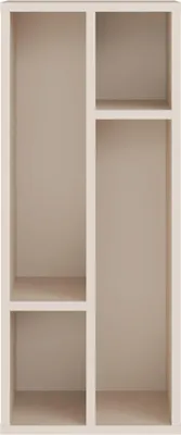 Produktbild von Forte ALICE SPRINGS Schrankeinsatz 30, modern-minimalistisch, 4 Fächer, Organisation, Holzwerkstoff, Kaschmir Beige, 30 cm breit x 72,1 cm hoch x 34,8 cm tief