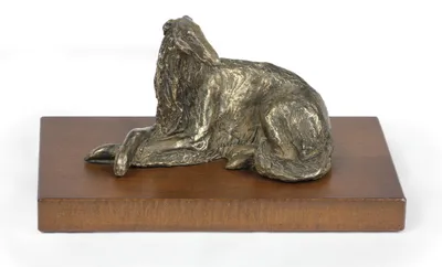 Produktbild von Barsoi, Russischer Jagdwindhund, Barzaia I - Hundestatue, Figur für Büro, Trophäe für Hundeausstellung von Art-Dog brand
