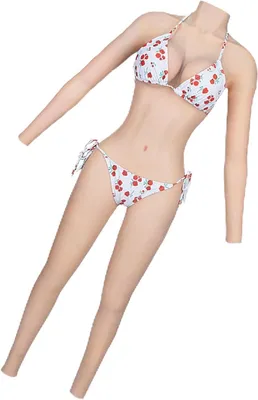 Productafbeelding van Volledig Lichaams Silicone Bodysuit met Borstprothese (C-G Cup) voor Transgenders en Crossdressers