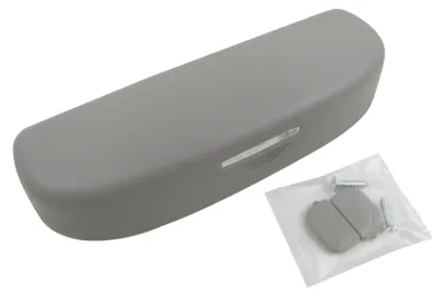 Zdjęcie produktu dla Okulary przeciwsłoneczne, uchwyt/półka na okulary w kolorze szarym, pasująca do wielu samochodów