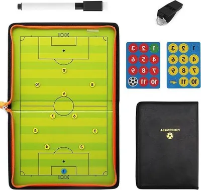 Produktbild von Famanu Taktikboard Fußball - Tragbar mit magnetischen Spielermarkierungen
