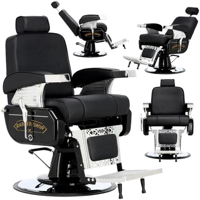 Produktbild von Hydraulischer Friseurstuhl für Friseursalon Barber Shop Cassus Barberking
