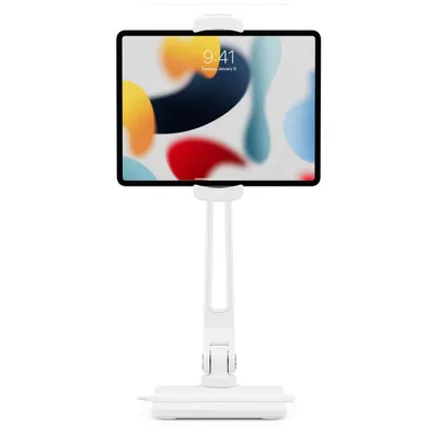 Produktbild von Twelve South HoverBar Duo Mount Desk/Clamp Foldable Stand White
