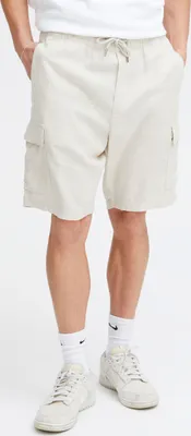 Produktbild von Solid! SDFerris Herren Cargoshorts aus Leinenmix Shorts kurze Hose mit Eingrifftaschen Kordelzug Relaxed fit