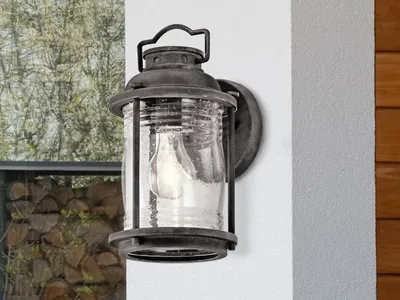 Produktbild von Außenwandleuchte Terrassenbeleuchtung, kleine Wandlampe Treppenhaus Schiffslampe