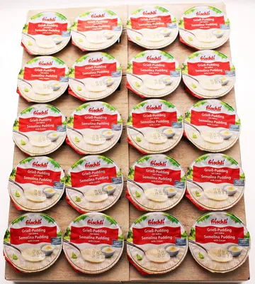 Produktbild von frischli Grieß-Pudding mit Sahne, 20er Pack (20 x 85g)
