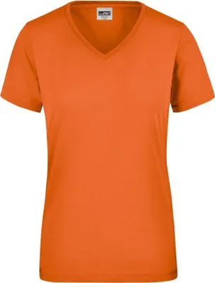Produktbild von James & Nicholson Ladies Workwear T-Shirt Gr. S, orange