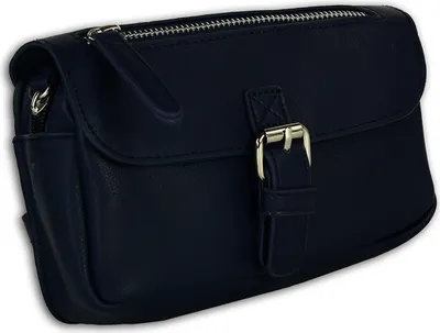 Produktbild von New Bags Gürteltasche Damen navy moderne Hüftasche Kunstleder Belt Bag D2OTD5024B